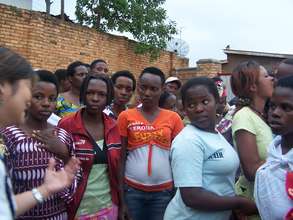 A Group of Rescued Women
