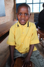 Four-year-old Herbert attends play group