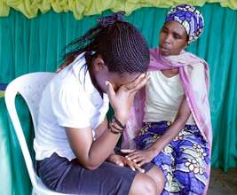 Catherine helps improve genocide victims lives.