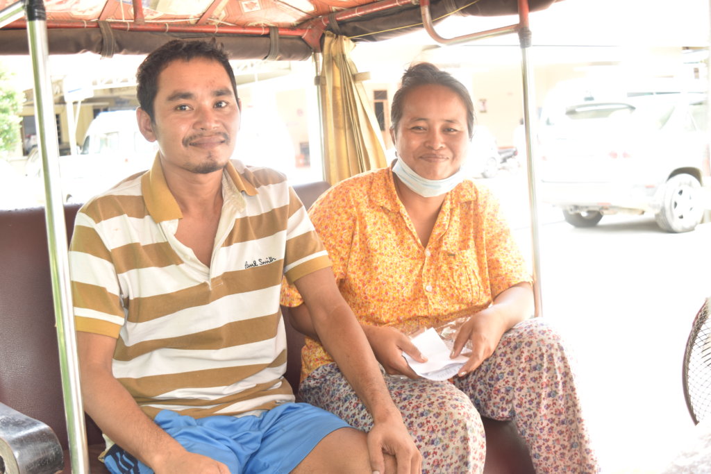 Patient, Ra, smiling again and going home