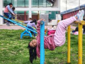 Playtime for the kids at Picaflor House