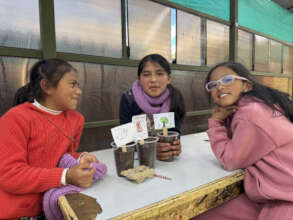 Teaching the kids to grow their food