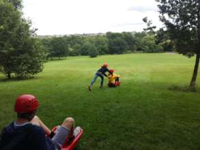 Summer camp at the UK