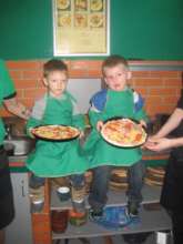 Pizza making
