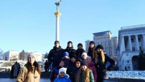 Excursion to 1+1 Media, Kyiv