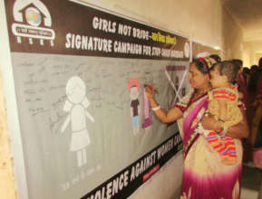 signature campaign for stop child marriage