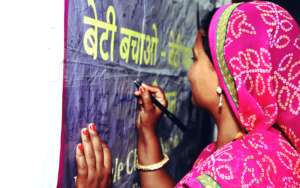 Save the Girl Child Signature campaign