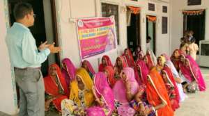 Awareness workshop with women on legal Rights