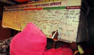 Signature Campaign on END Violence