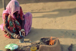 with one of the women Beneficiary !!