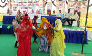 Women Doing folk dancing