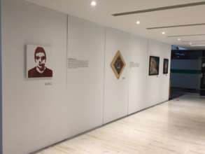 Our exhibition "HIV a glance through the art"
