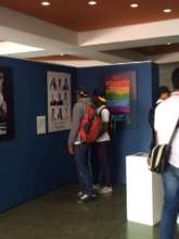 Young at exhibition