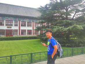 Haitao on Campus at Beijing University