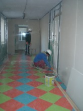 Hallway - toward the future bathroom