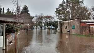 City of Salto under water