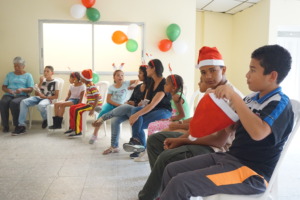 Celebrating Christmas, Medellin baseball players