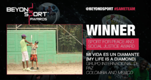 Winer of the Beyond Sport Award of Sport for Peace