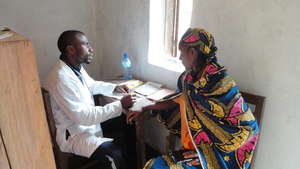 Bafmen Fulani Community Member at Clinic Outreach