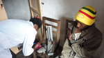 Community Health Care Worker with Patient