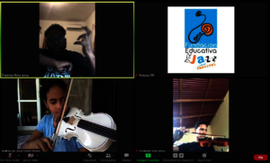 String virtual lessons