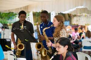Sax Workshop by the MIT  Wind Ensemble