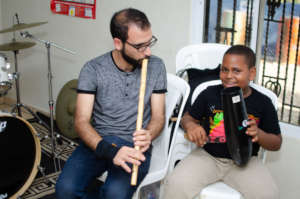 Workshop with Festival Artists at FEDUJAZZ, 2018.