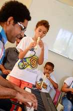 FEDUJAZZ music class, Cabarete, Dominican Republic