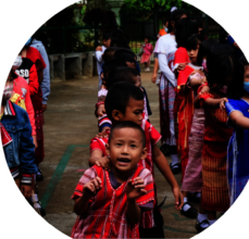 Children are safe and enjoy going to school.