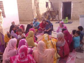 Community awareness session on basic health