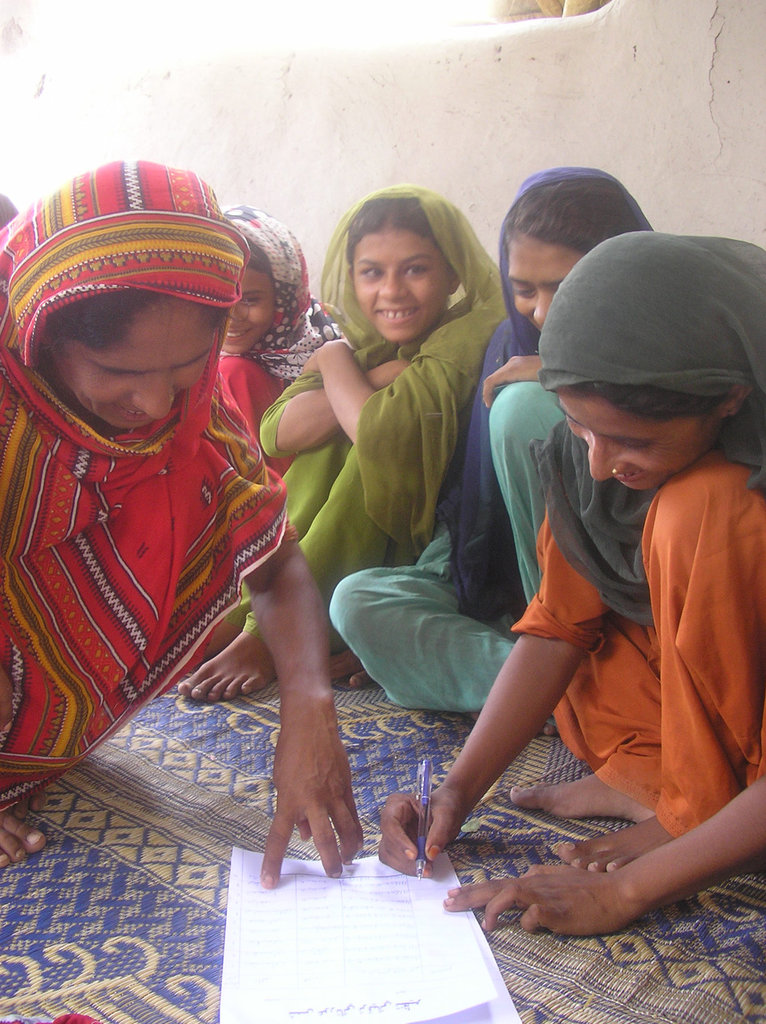Empower village girl living with poverty in sindh