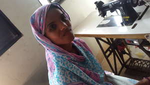 Happy to learn trait of stitching