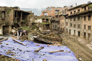 Broken houses of Khokana