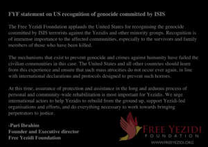 US recognition of genocide