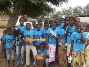 Club P.A.N. children in Cote d'Ivoire
