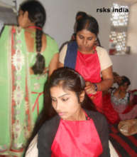Beautician vocational training