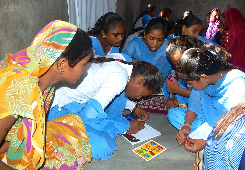 Provide hygiene education to village in India