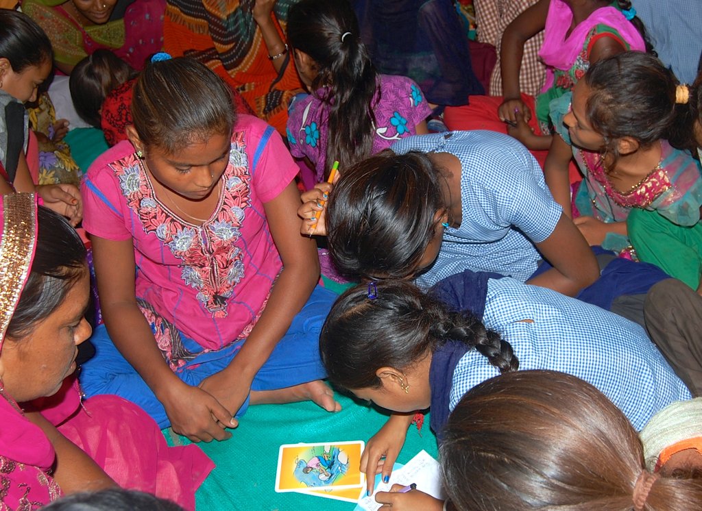 Provide hygiene education to village in India