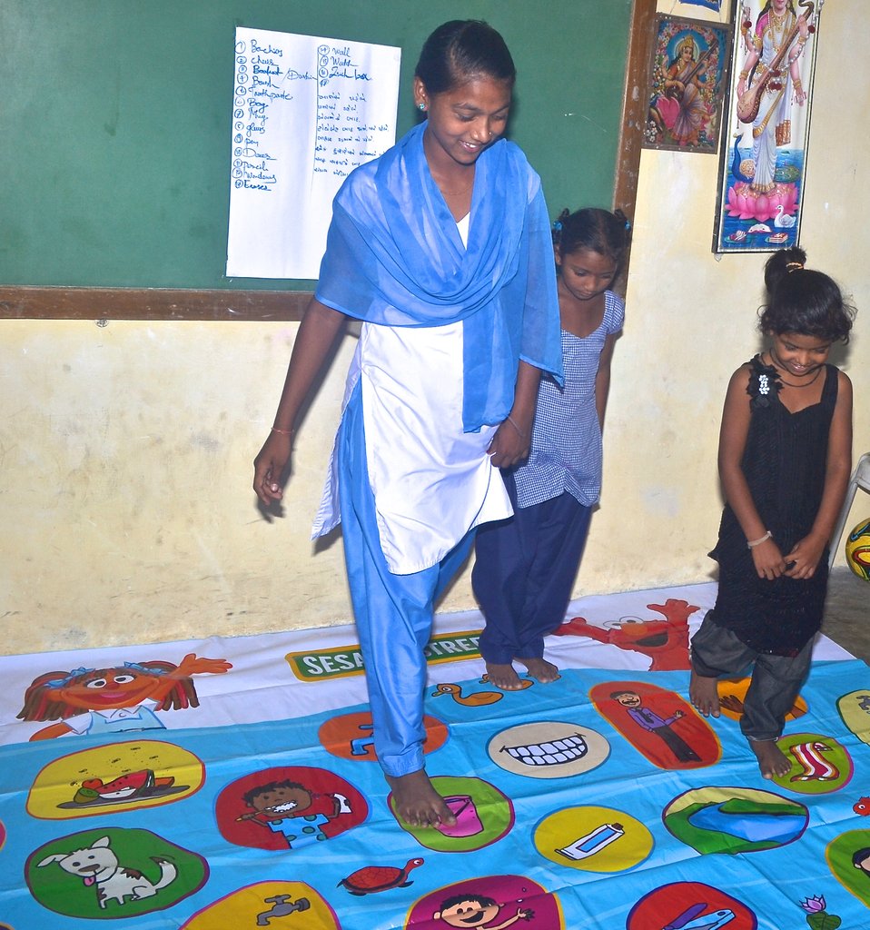 Provide hygiene education to village in India
