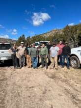 Reforestation training -- Cochiti Pueblo, NM