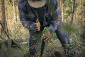 Planting on Jemez Tribal Lands, August 2020