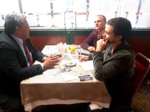 Meeting with Luis Fernando Almario Rojas (Bogota)