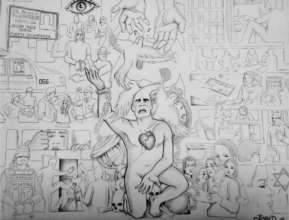 Drawing by Jacobo Tagle Dobin