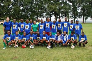 Westville Prisoners after Soccer Clnic