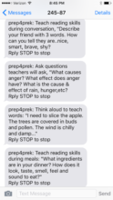weekly parent text