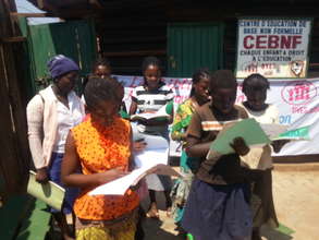 photo of girls towards school reintegration, BVES