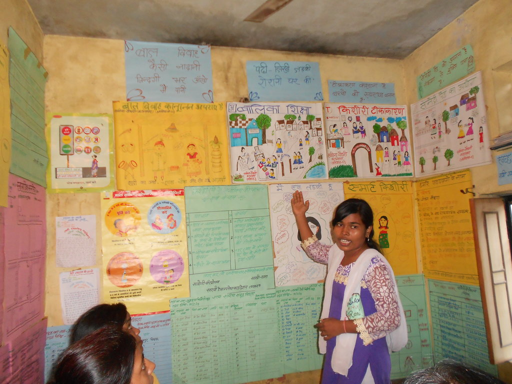 Develop Girls Leadership for Change in 100 Slums