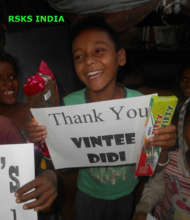 Happiness of street ~ slum children