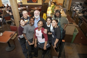 Father Boyle & Homegirl Cafe Staff