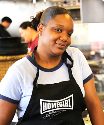 Homegirl Cafe alumna Laneshia